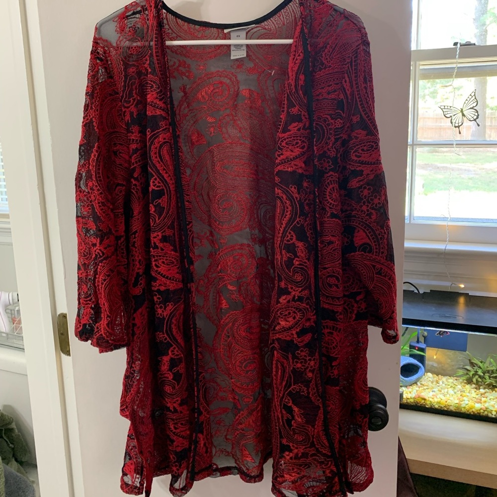 Lace cardigan